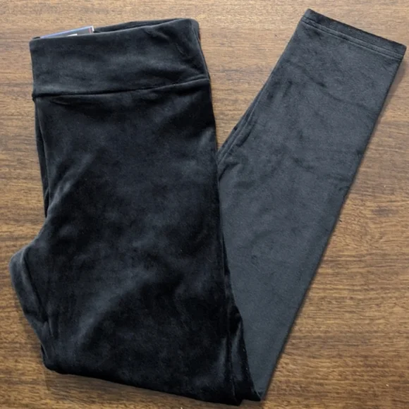 No Boundaries, Pants & Jumpsuits, Womens Black Soft Velour High Waisted  Leggings Nwt Size Xxxl2